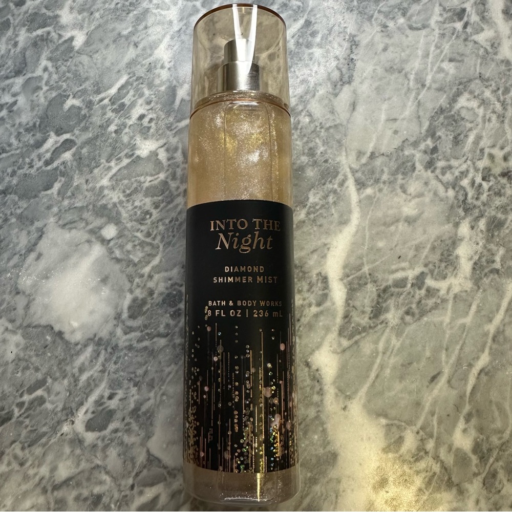 New Bath and Body Works Diamond Shimmer Mist Into The‎ Night